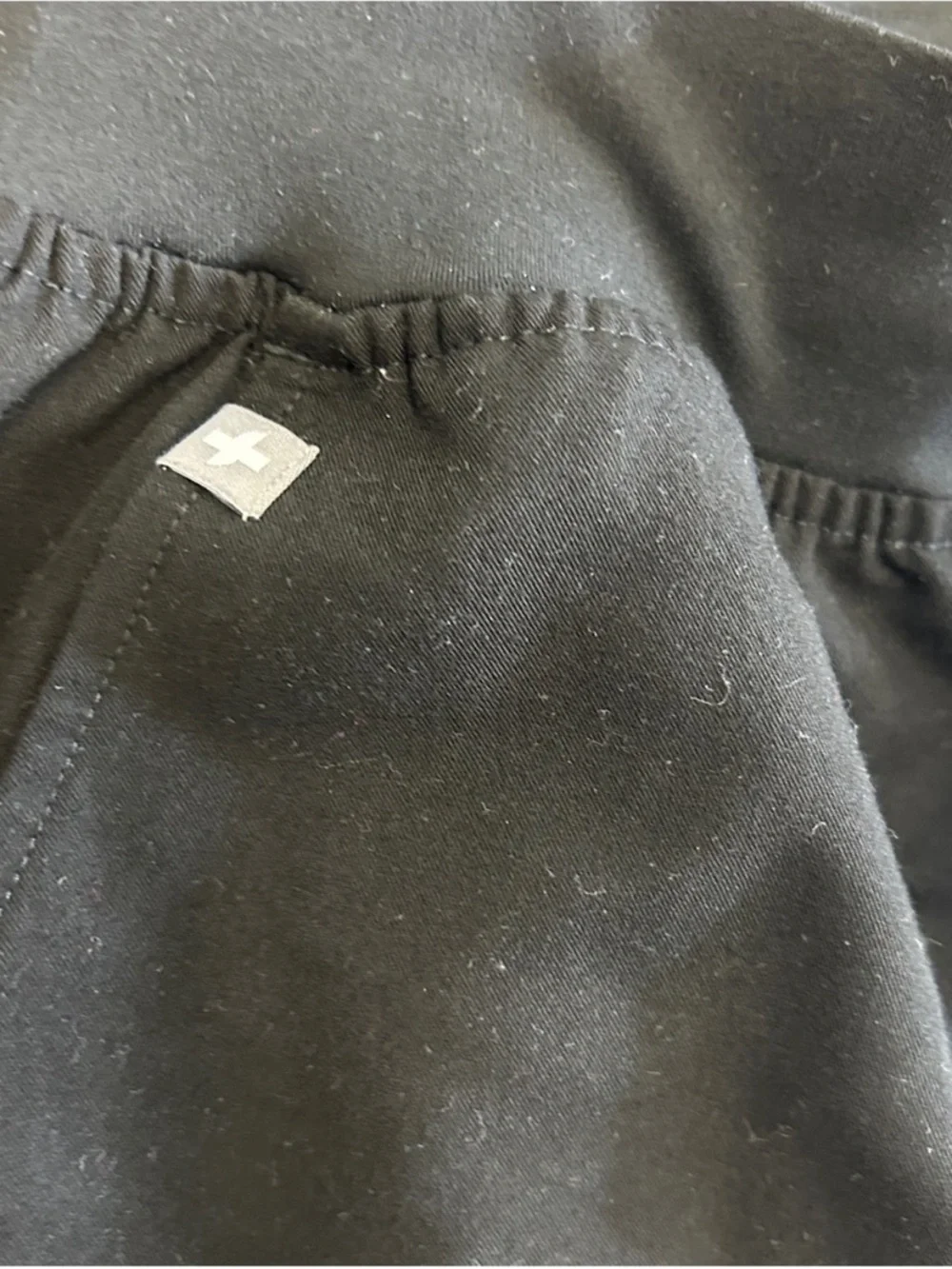 FIGS Black Zamora Jogger Scrub Pants Cargo Pockets Women’s Size XS